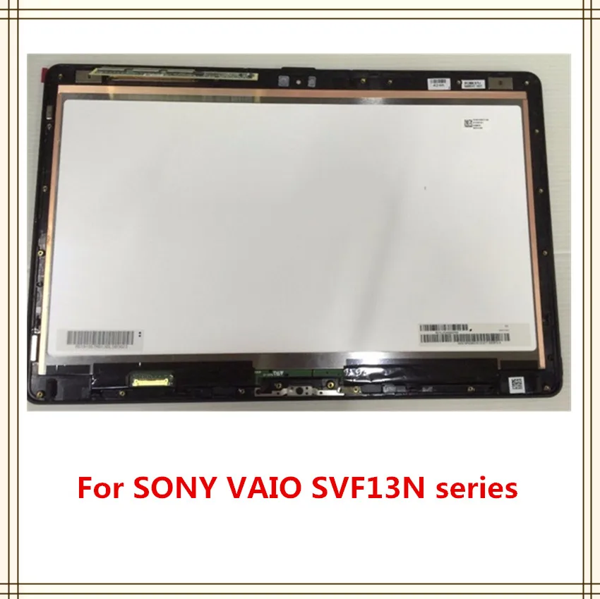 ЖК-панель с дигитайзером в сборе рамкой 13 3 дюйма для Sony VAIO Flip SVF13 SVF13N SVF13N18SCB |