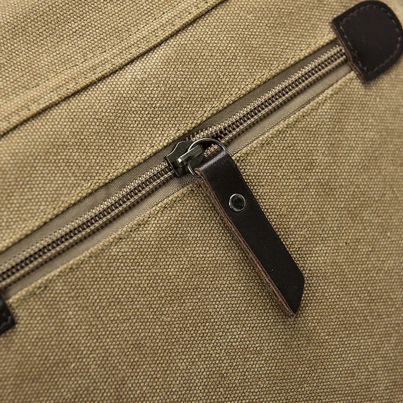 Горячая Высокое качество 2018 Ретро Мужская Холщовая Сумка через плечо мульти-compart