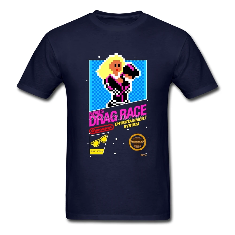 Rupaul Drag racing футболка с коротким рукавом для мужчин 2019 горячая машина Стиль Хлопок