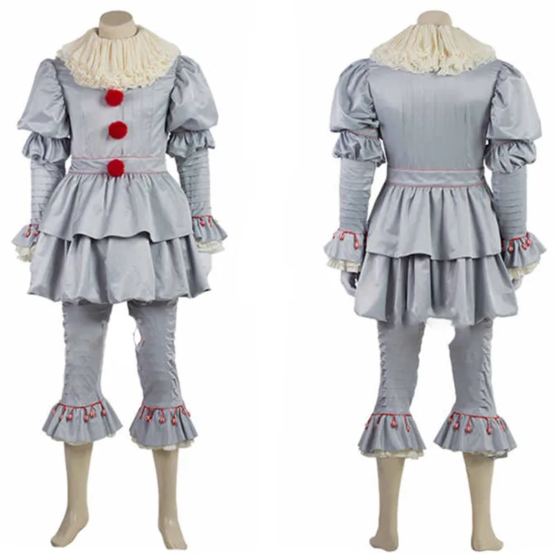 Фильм ужасов Стивен Кинг это дьявол костюм клоуна для косплея детей и взрослых