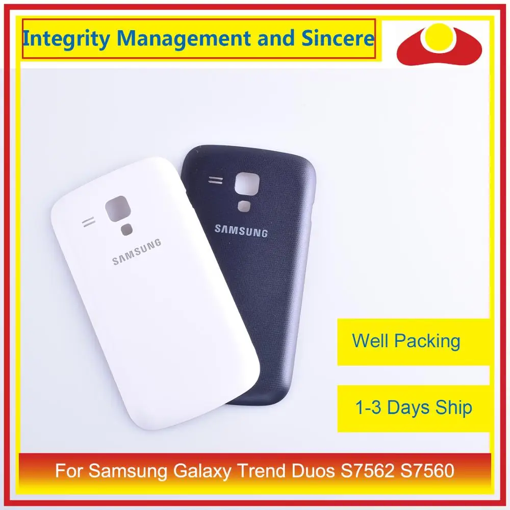 Оригинальный чехол для Samsung Galaxy Trend Duos S7562 7562 S7560 7560 запасная задняя крышка корпуса