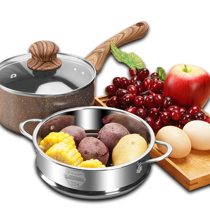 Migecon Пароварка из нержавеющей стали для приготовления пищи многофункциональная