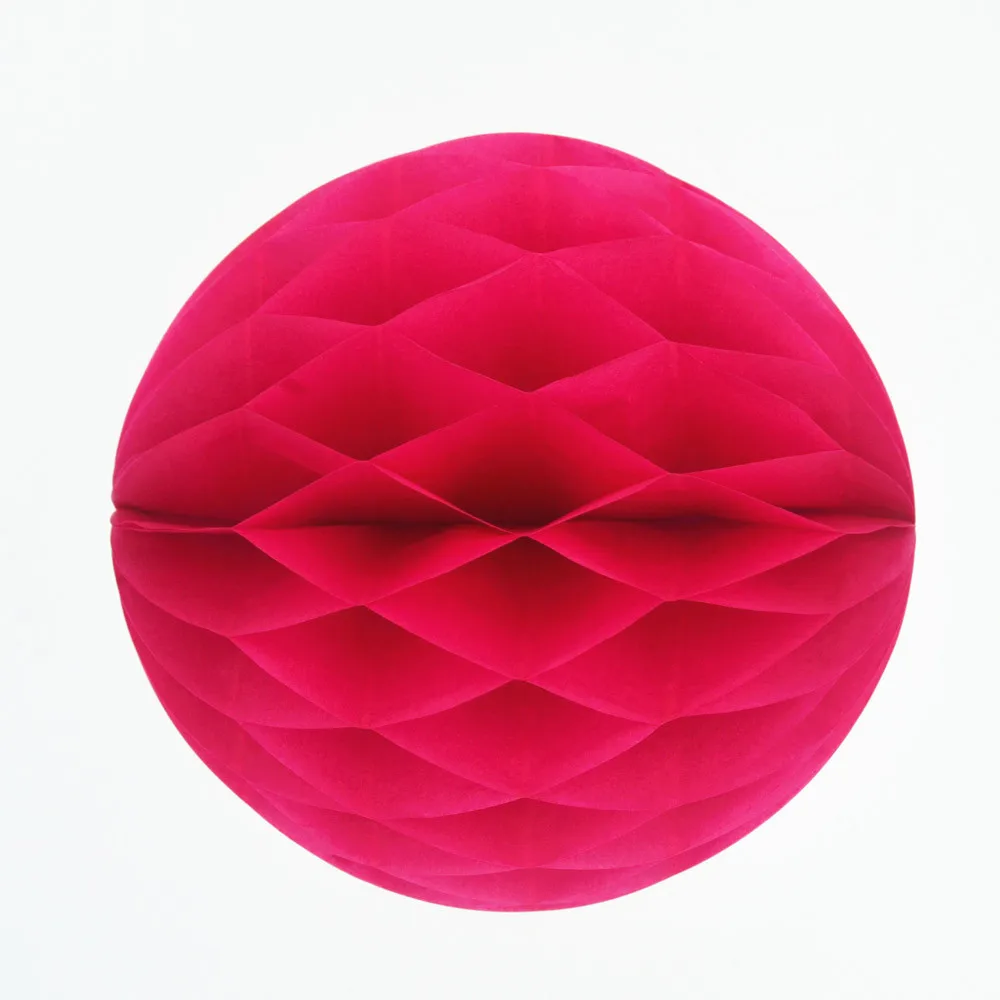 Babyshower lampion вечерние декоративные бумажные фонари Honeycomb Ball 5 шт. 6 дюймов украшения anniversaire lampion Свадебные honeycomb - Цвет: 7 rose