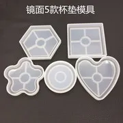 Прозрачная эпоксидная форма шестисторонняя квадратная Цветочная подставка