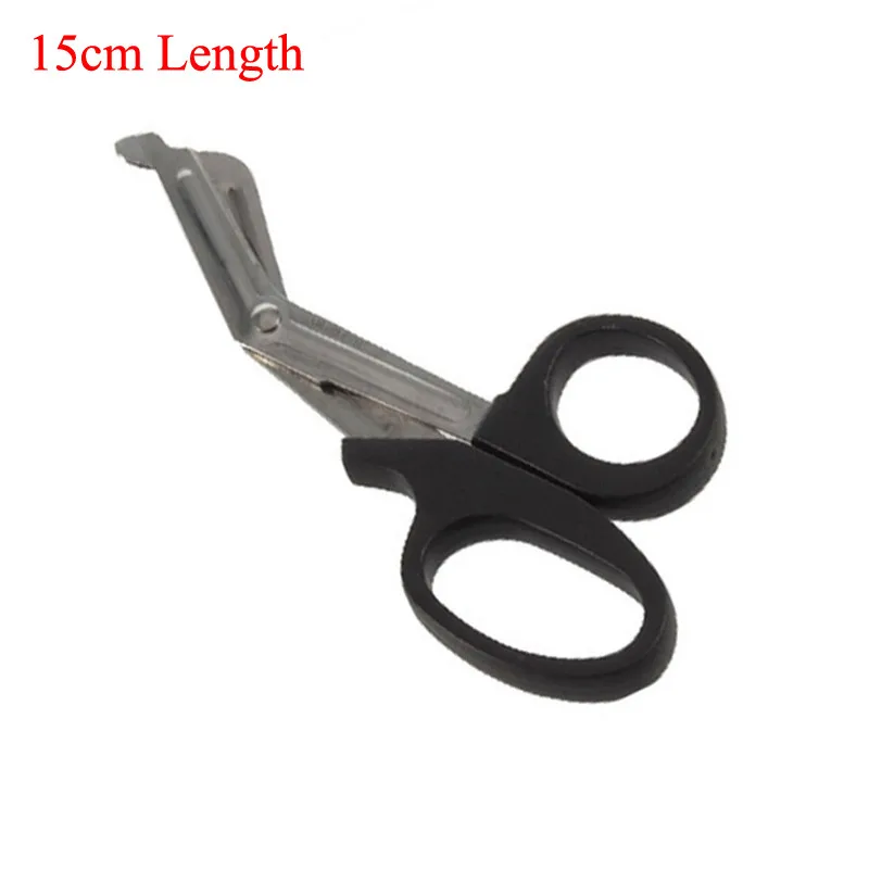 15cm Length IFAK Марля ПОМОЩИ НОЖНИЦЫ EMT пациента спасательные ножницы повязки первой медицинской медсестры травма больницы открытый скорой помощи фельдшер - Цвет: 15cm Length