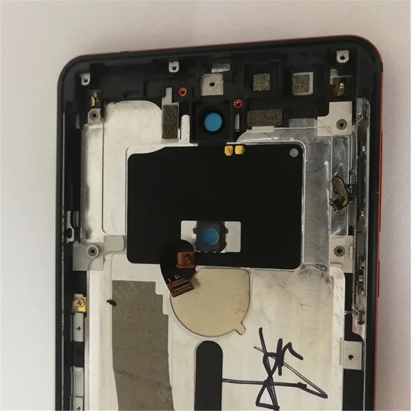 Задний Корпус в сборе для Nokia 6 1 OEM задняя крышка аккумулятора корпуса с кнопками