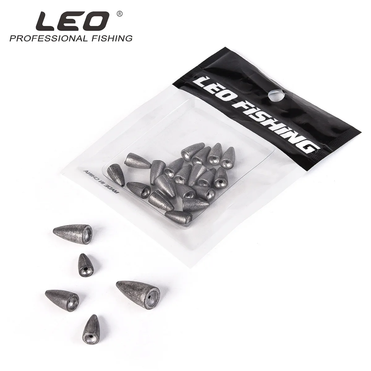 1 Pack LEO Fishing Lures 27912 Bullet Lead Sea Sinker Plumb Bob Throwing Tackle Drop Pesca | Спорт и развлечения
