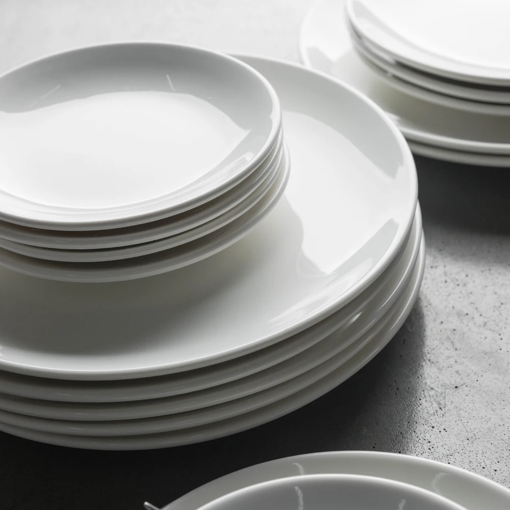 MDZF креативная керамическая тарелка Посуда Западная кухня круглый стейк плоская