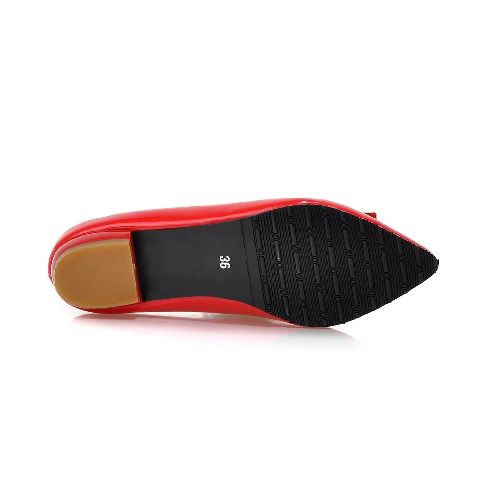 Женские туфли лодочки с острым носком большие размеры 31 48 6 цветов|pointed toe pumps|pointed