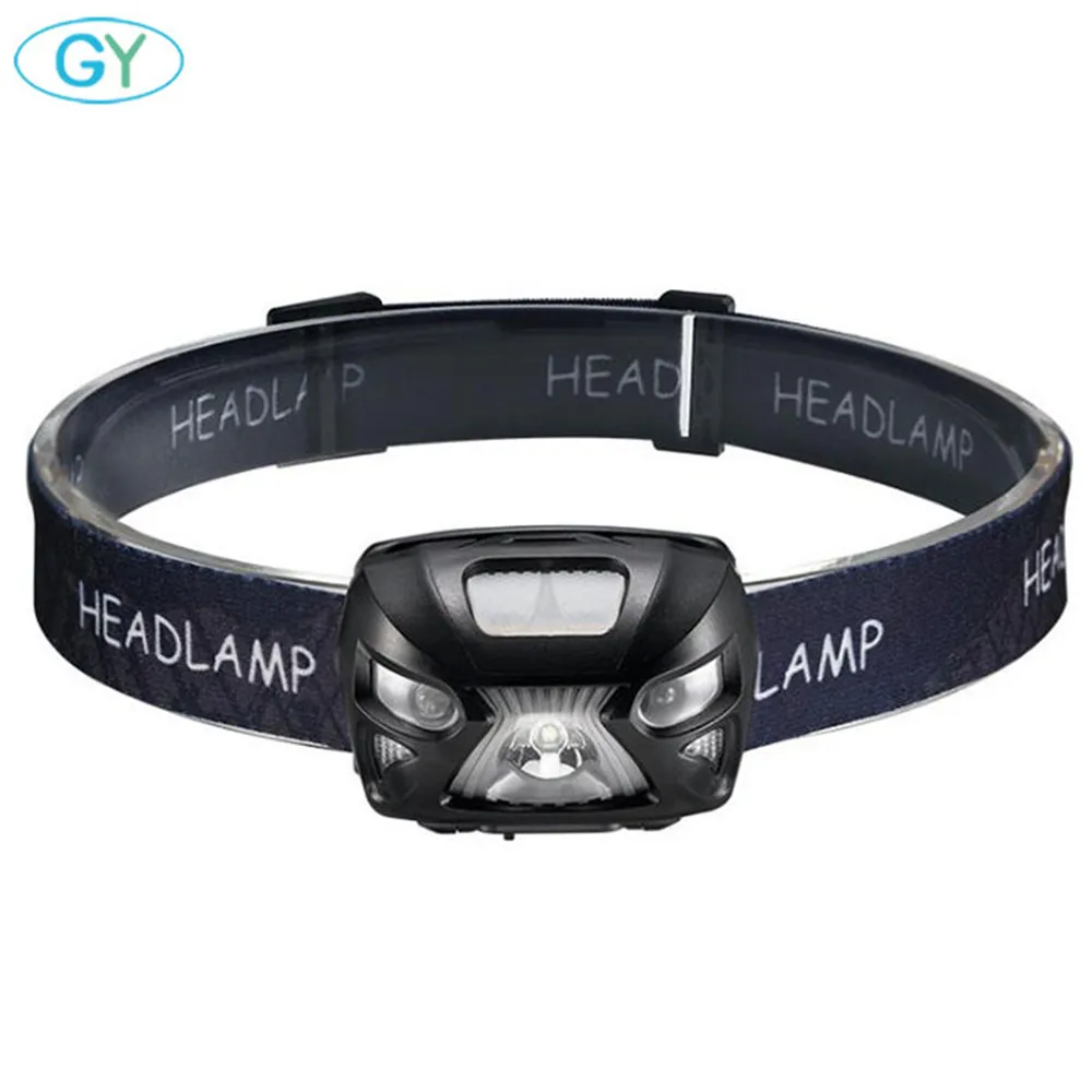 Светодиодный налобный фонарь с датчиком движения перезаряжаемый через USB