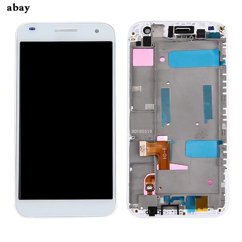 Высокое качество 5," полная Рамка сенсорного ЖК-экрана для HUAWEI Ascend G7 ЖК-дисплей в сборе G7-I01 G7-I03 l01 запасные части