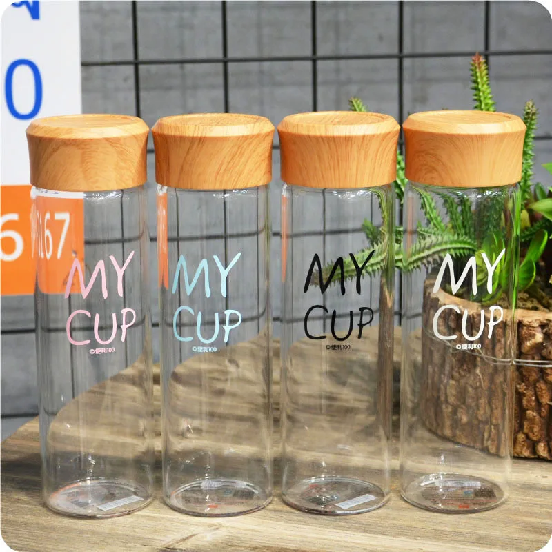 XINAHER Hot Selling Glass Sport Water Bottle With Protective Bag 400ml Fruit Outdoor Bike Bottles High Quality | Дом и сад