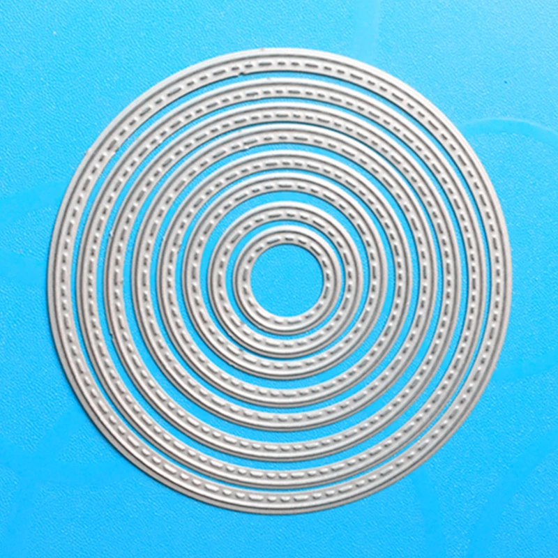 YINISE 118 кругов металлические режущие штампы для трафареты скрапбукинга Украшение