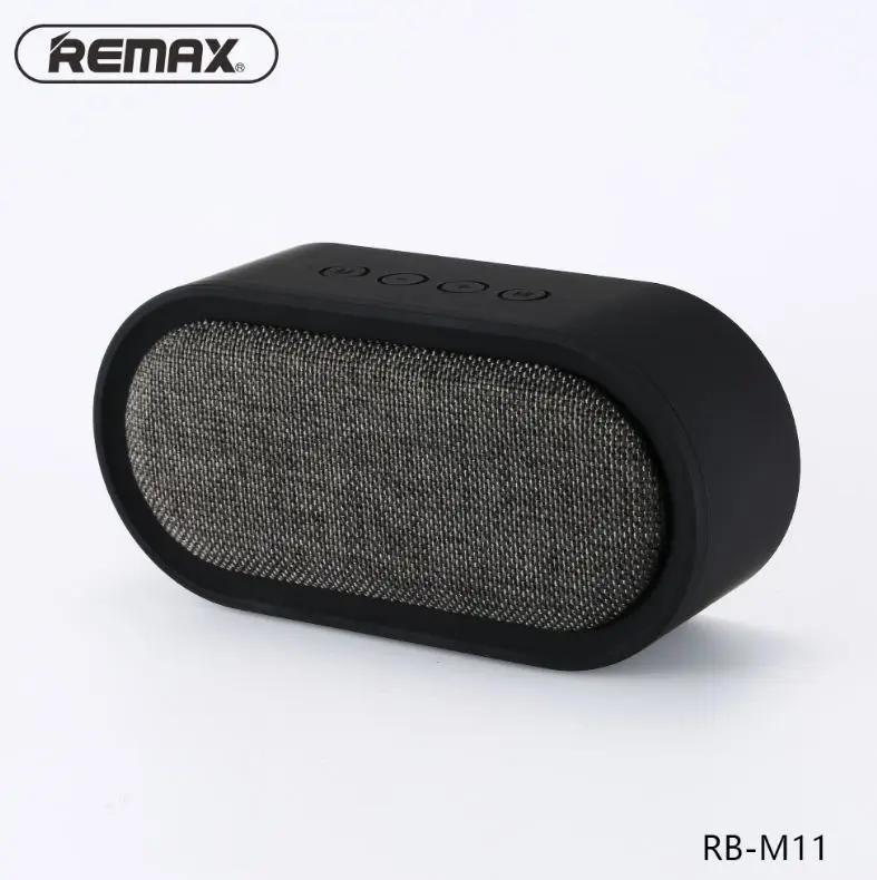 Remax 4,2 Bluetooth ткань Мини Портативная bluetooth-колонка Портативная Беспроводная музыкальная Колонка для смартфонов для Iphone samsung