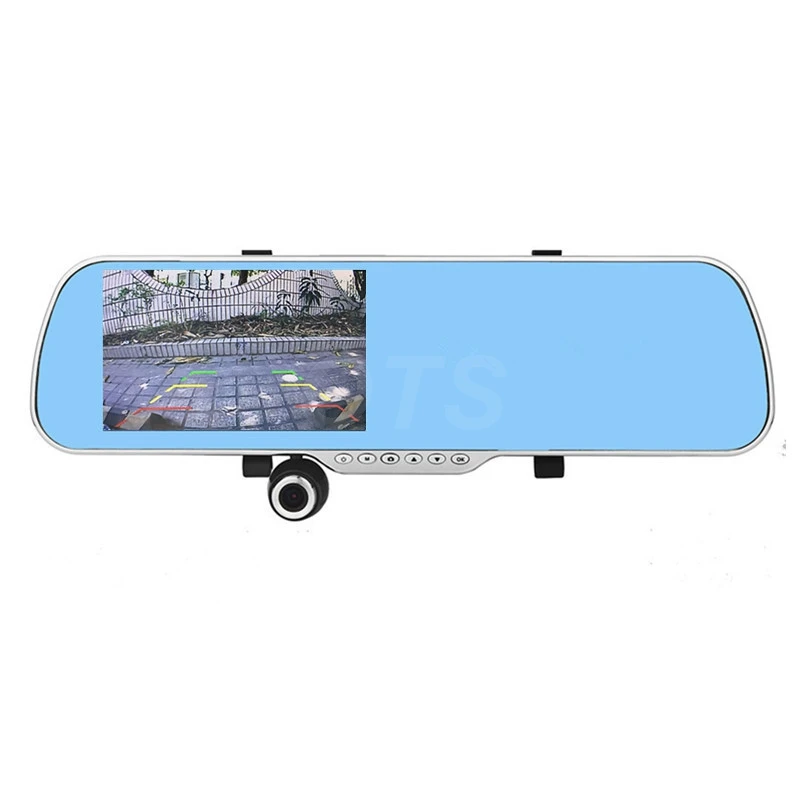 5 дюймов Android GPS Навигации DVR Радар-Детектор Зеркало Заднего вида FHD 1080 P 4.4.2 Allwinner 23