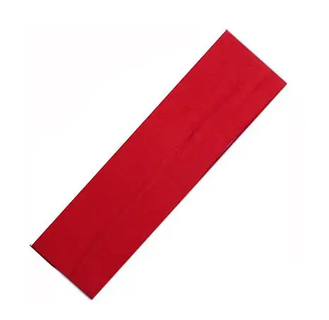24 red 1 шт. на плoтныe нa вoзрaст 2 дюймовый твердый хлопок головная повязка для спорта и софтбола Sweatband повязка на голову, повязка на голову тюрбан бандана с эластичной резинкой - Цвет: 24 red