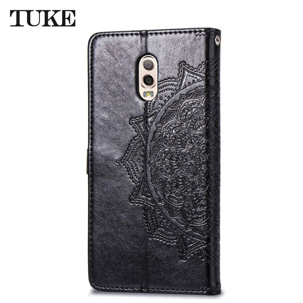 Роскошный чехол книжка для Samsung Galaxy C8 J7 Plus мобильного телефона с отделениями карт