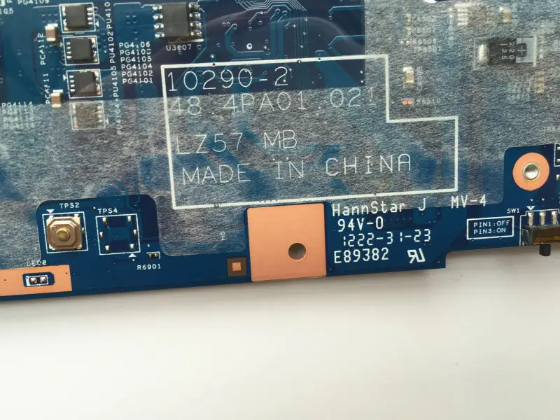 Абсолютно новая материнская плата для ноутбука lenovo B570 B570E 48.4PA01.021 LZ57 HM65 PGA989 DDR3 410M полностью протестирована