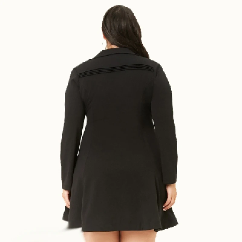 Большие размеры куртки пальто женское 5xl 6xl 7xl и женские черные офисные длинные