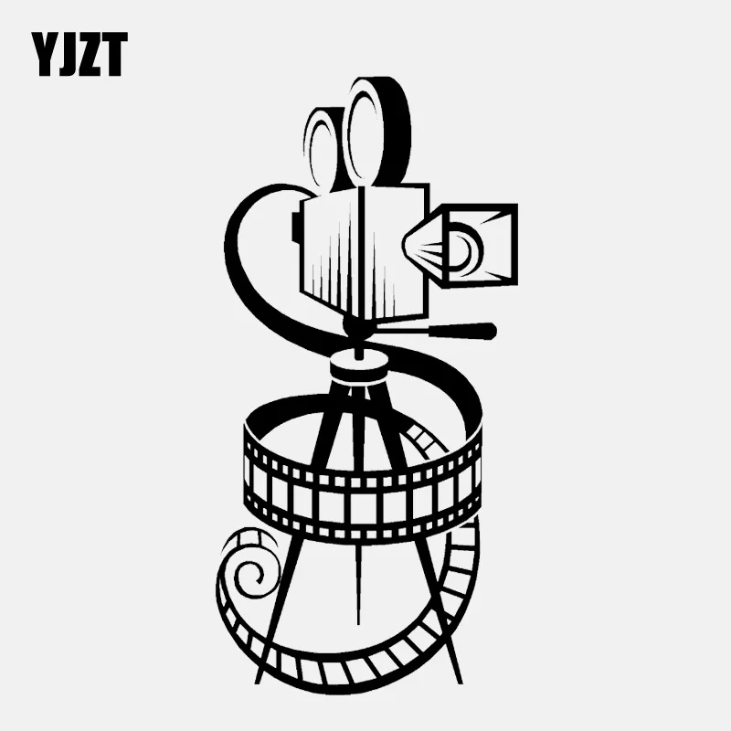 Пленочная пленка YJZT 7 8 см х 16 виниловая черная/Серебристая Наклейка для домашнего
