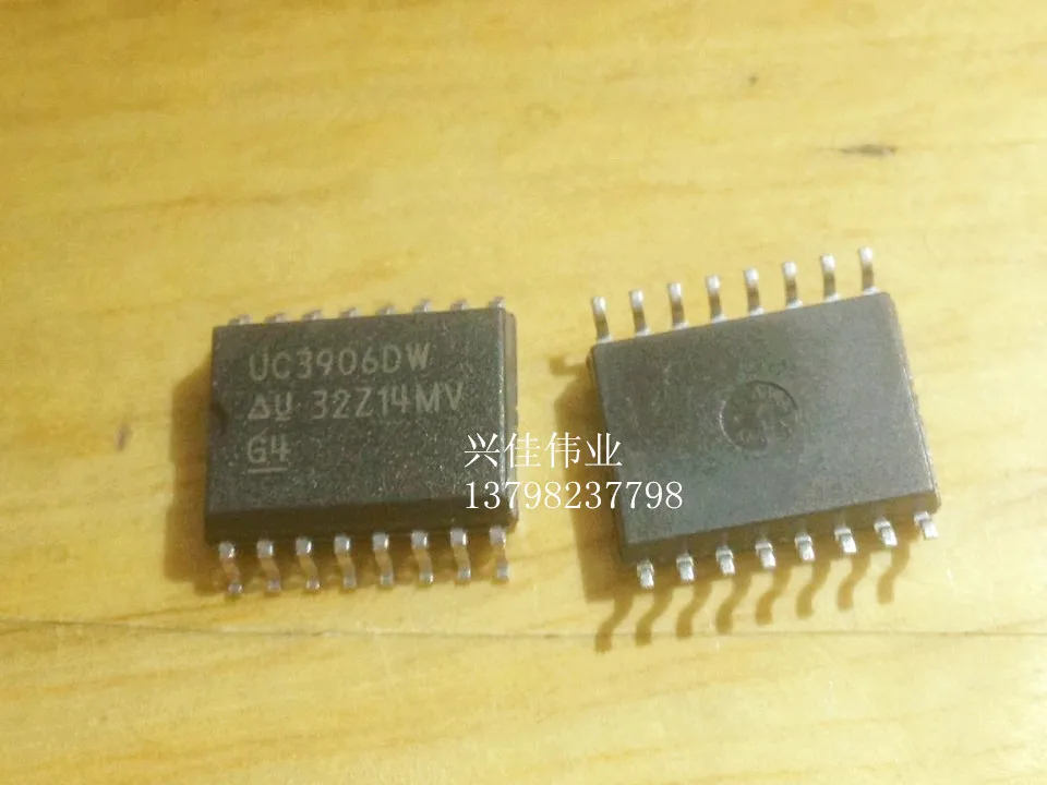 10 шт. новый оригинальный Аутентичные UC3906 UC3906DW СОП-16 Батарея Управление |