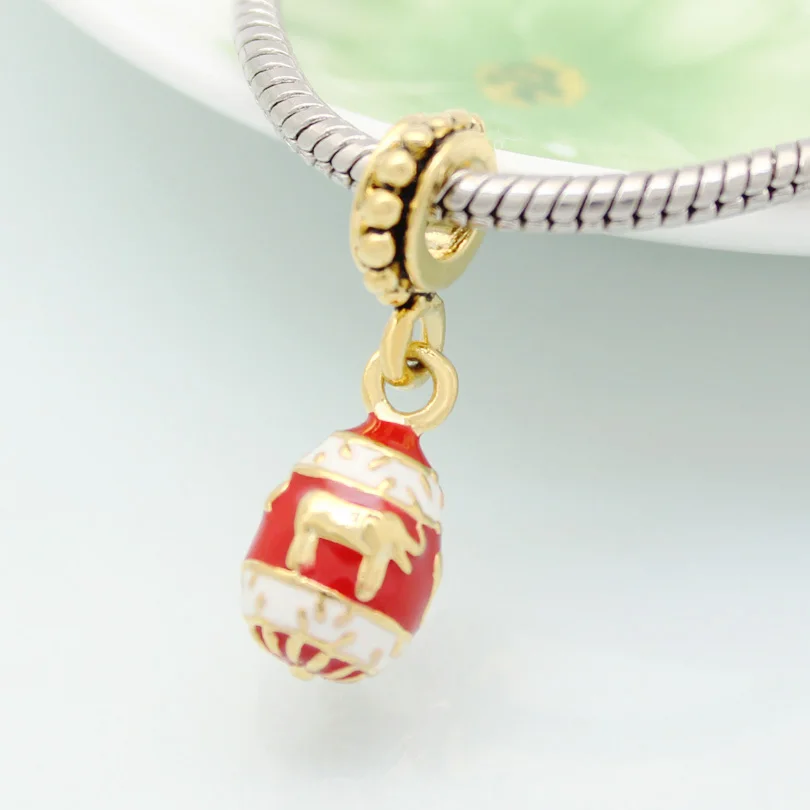 Украшения из бисера украшения браслет цинковый сплав jewelry Кулон красной эмалью