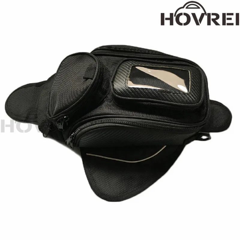 black new Motorcycle tank bag motorbike oil fuel Magnetic Oil Fuel Tank Bike saddle motorcycle | Автомобили и мотоциклы