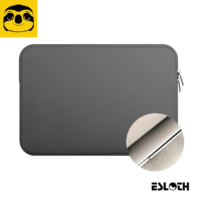 Новинка ESLOTH для ThinkPad X1, сумка для ноутбука с ворсом, защитная молния для всех 14 дюймов, чехол для ноутбука, чехол для компьютера 370*260*13 мм