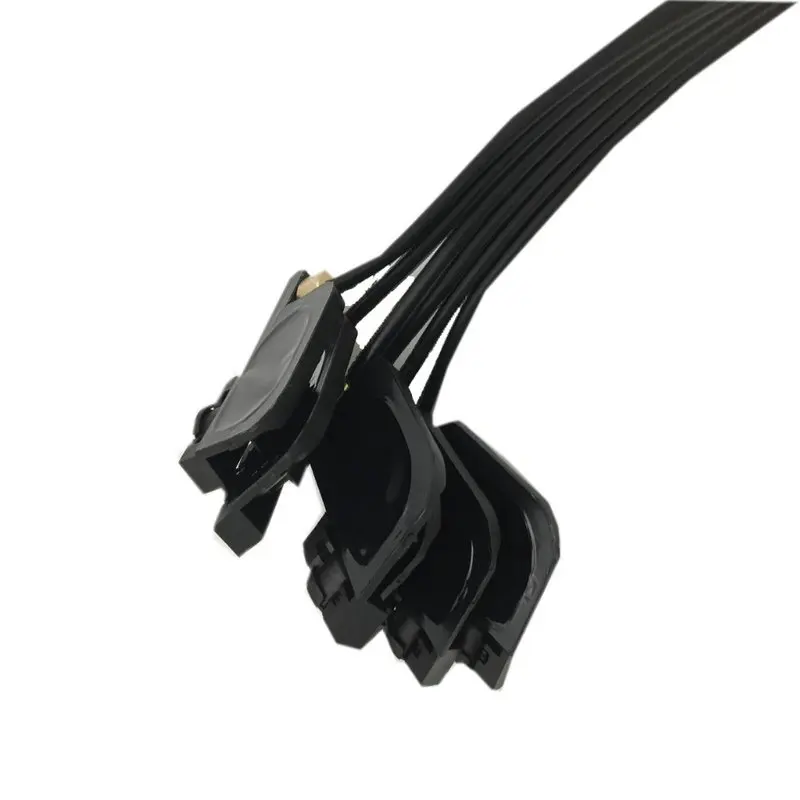 

vilaxh 6pcs UV Ink Damper +screw oring +1meter 6 line UV ink tube 3x1.8mm For Epson R330 R290 T50 L800 UV flatbed printer