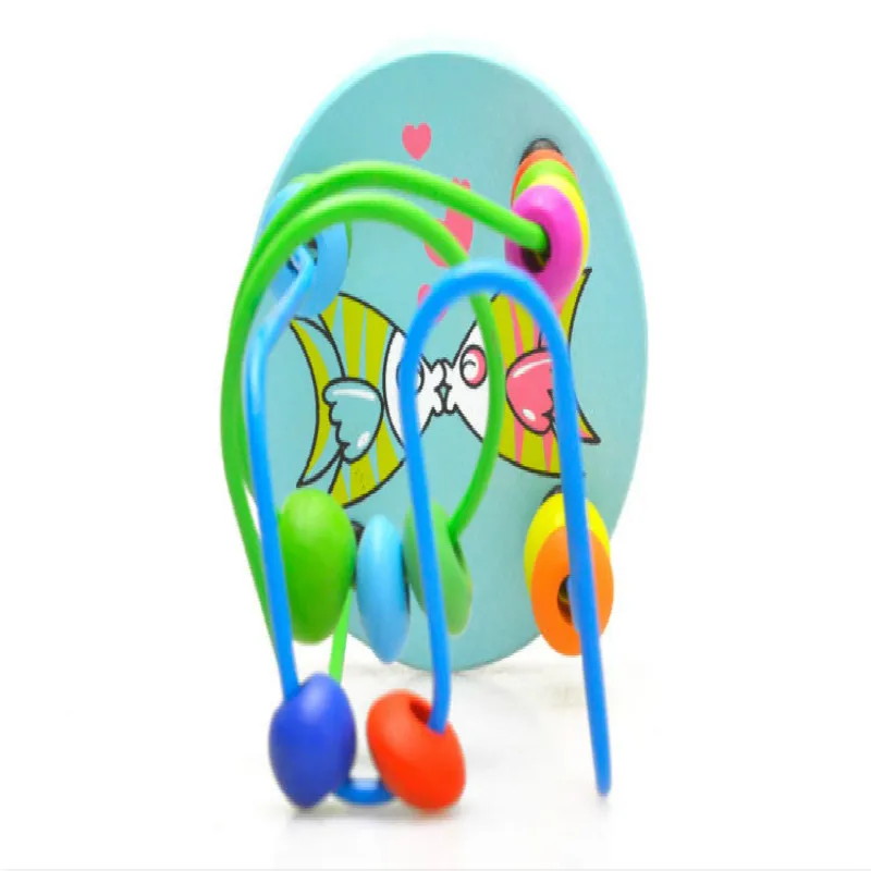 Обучающие игрушки математические деревянные головоломки маленькие Мини Бисер