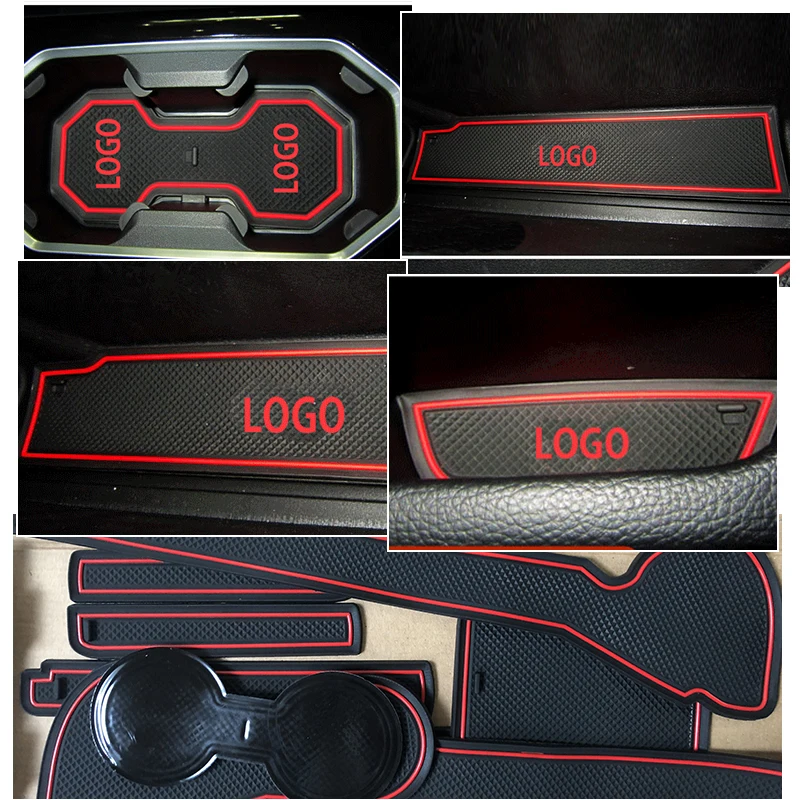 Противоскользящий резиновый коврик для чашки Geely Emgrand 7 EC7 GT GC9 GS X7 Atlas Sport NL3 NL 3