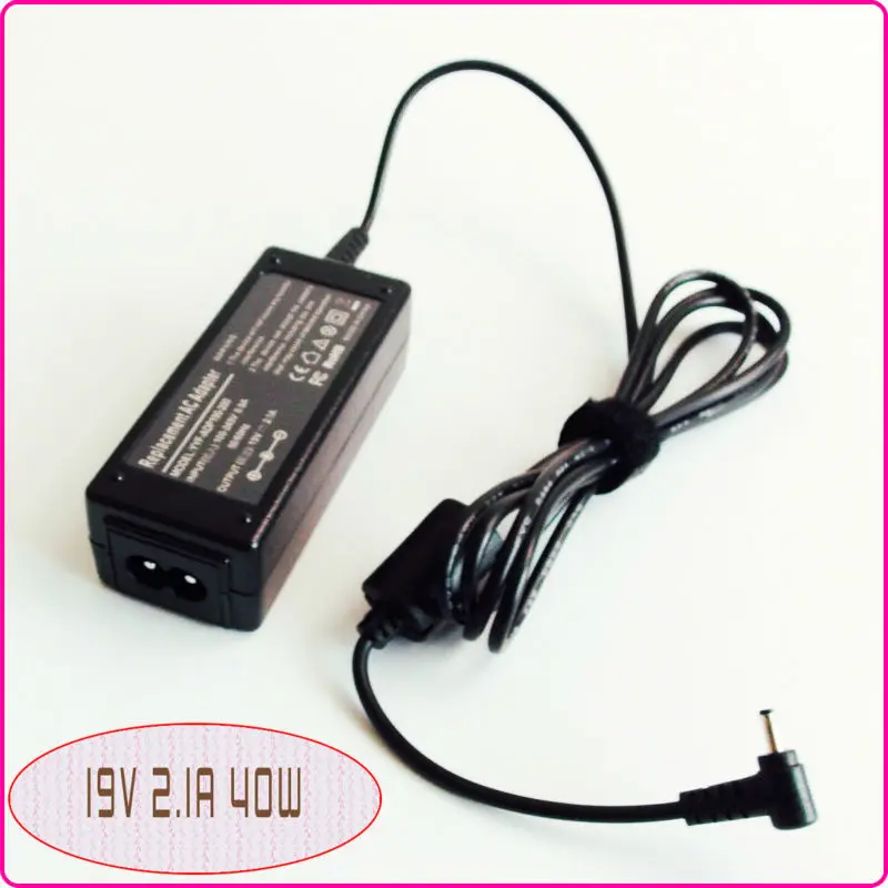 19V 2.1A для ASUS Eee PC Seashell 1225B 1225C 1015PED 1015T 1015B 1005HE E305895 ноутбук нетбук адаптер переменного тока блок питания зарядное устройство