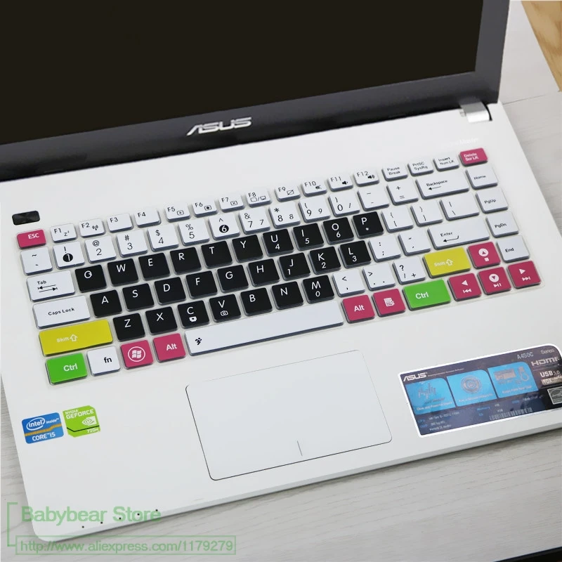 14 ''силиконовый чехол для клавиатуры ноутбука Защитная пленка Asus ASUSPRO P2430UA P2430u
