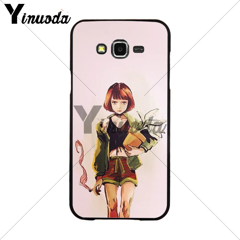 Yinuoda Leon Matilda Natalie Portman защитный чехол для телефона с принтом Samsung 2015J1 J5 J7 2016J1 J3 Note3 4 5 |