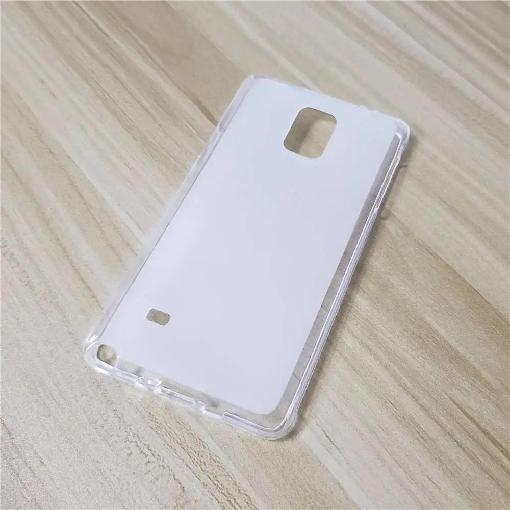 Чехол для телефона для samsung Galaxy Note 4, чехол, силиконовый мягкий ТПУ 3D узор, чехол для samsung Galaxy Note4, чехол, Funda Capa - Цвет: Clear TPU