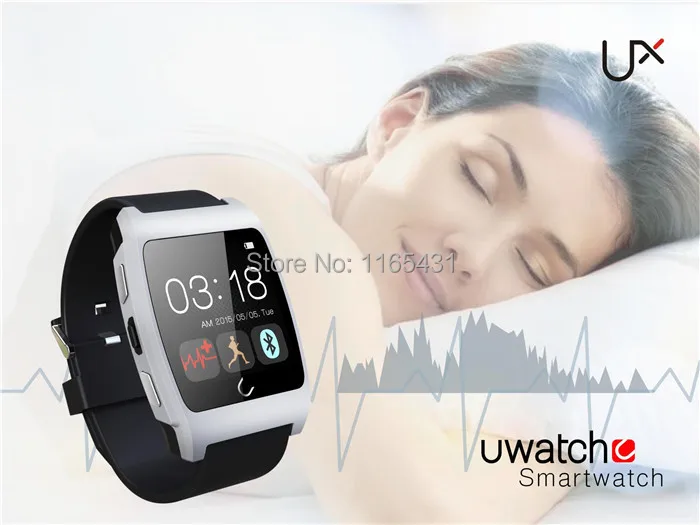 New Bluetooth Smart Watch U UX Wrist for IPhone 6/5s/5/4s/4 Samsung S4/S5/Note3/Note4 with Heart Rate Monitoring | Электроника