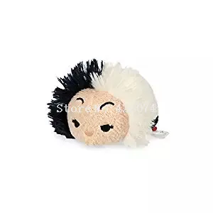 Новинка 101 далматинцы Cruella De Vil Lucky Patch мини плюшевый Смартфон Очиститель детские мягкие животные игрушки для детей Подарки - Цвет: Белый