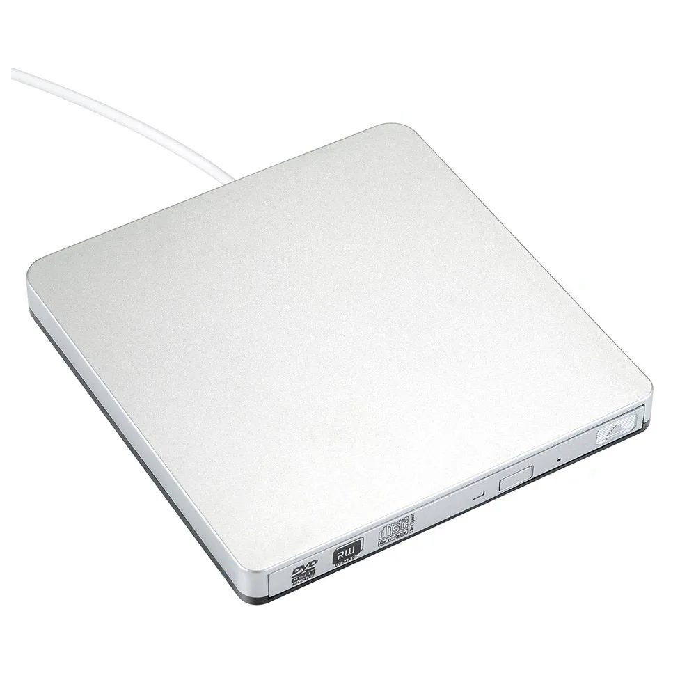 Внешний тонкий USB 3 0 DVD горелка DVD-RW VCD CD RW привод горелки Привод супердрайв