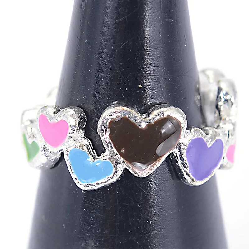 Кольцо с эмалью и Оловянным покрытием 7 мм|enamel ring|rings for womenring |