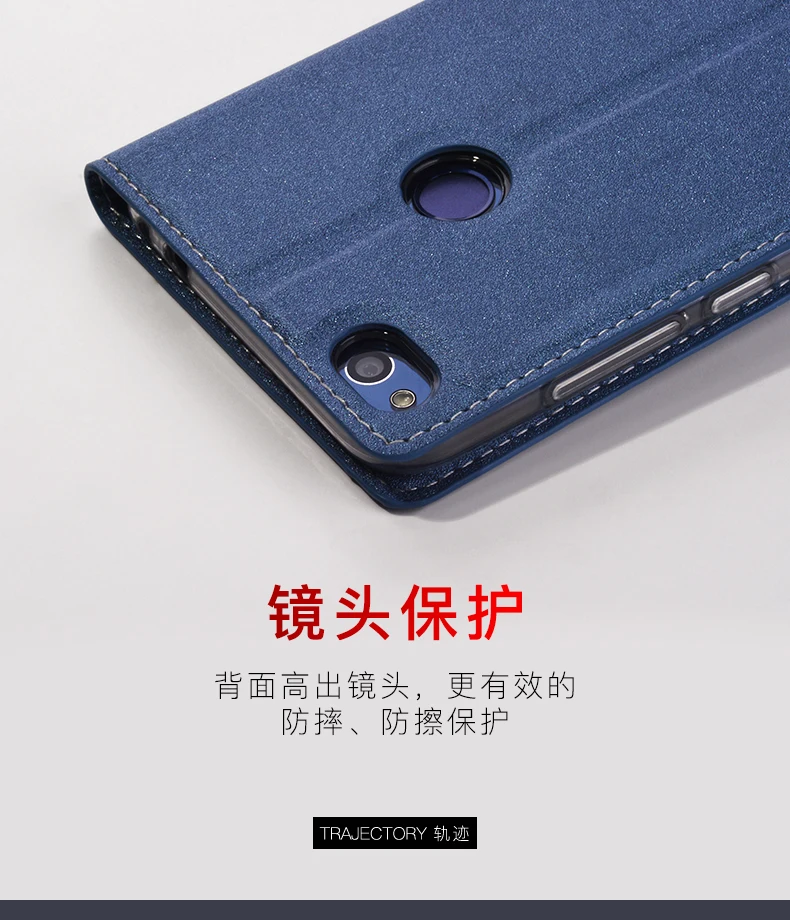 Tscase чехол для huawei Honor 8 Lite/Honor Pro Чехол книжка из искусственной кожи Магнитный V9