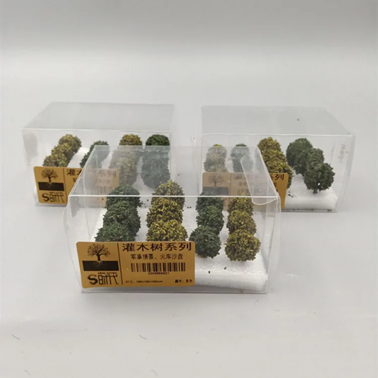 Водоросли военная имитация сцены песочный стол ландшафт дерево модель