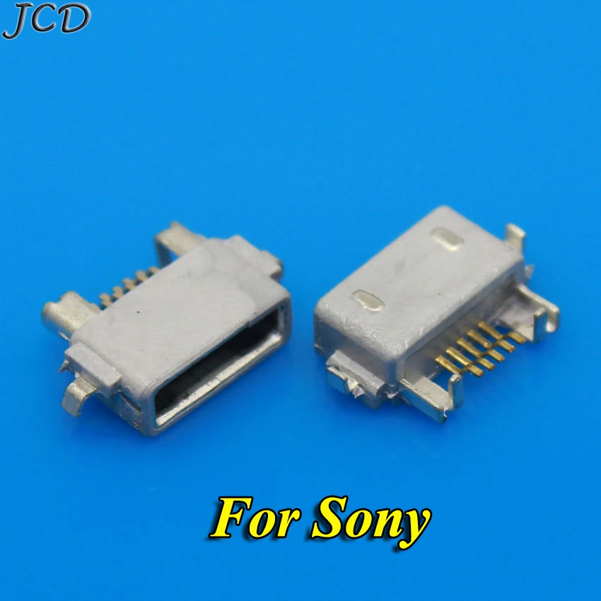 JCD 2 шт./лот разъем Micro USB 5 контактный зарядки для Sony Xperia Z (Сони Иксперия З) L36h LT29i c6603