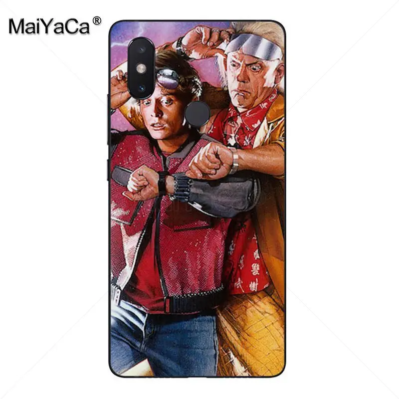 Мягкий чехол для телефона MaiYaCa Back To The Future boy с цветным рисунком xiaomi mi 8se 6 note2 note3 redmi 5