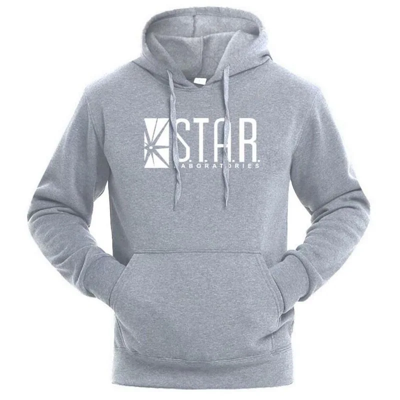 2017 STAR Labs черные женские/мужские толстовки с капюшоном Мужская толстовка джемпер