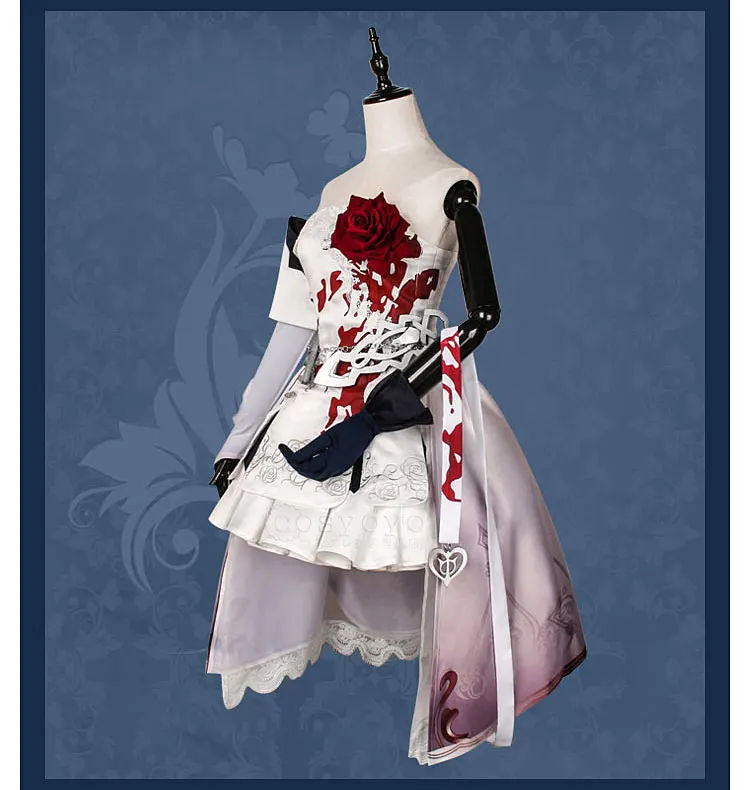 Стиль аниме игры SINoalice Япония сервер SIN O Алиса Белоснежка кьи Косплей Костюм