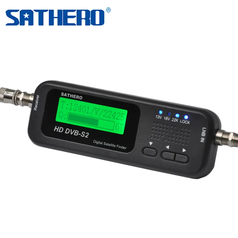 Sathero SH 100 HD спутниковый цифровой искатель ЖК дисплей USB 2 0 высокое качество сигнала