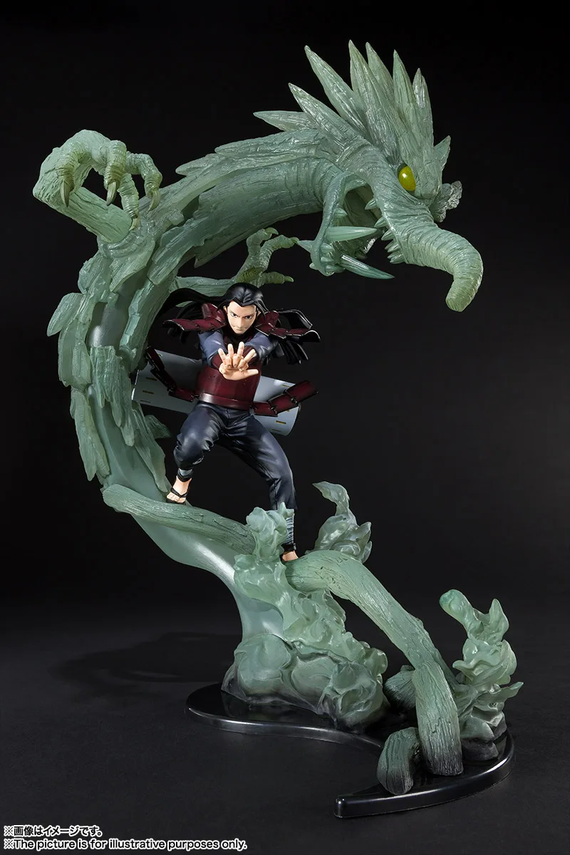 Senju Hashirama Аниме Наруто: Ураганные хроники Наруто Узумаки Саске Хатаке Какаши ПВХ фигурка Коллекционная модель игрушки для Рождественский подарок - Цвет: Senju Hashirama