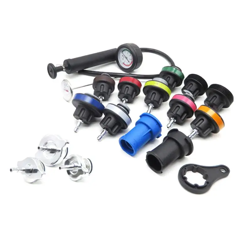 18 шт. Универсальный Тестер давления радиатора и резервуар для воды детектор