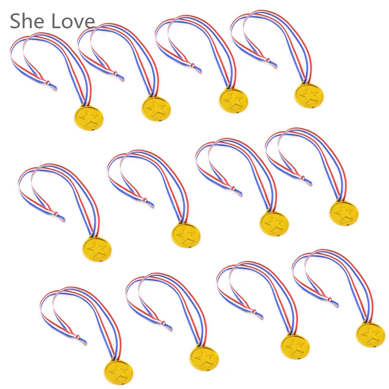 24 шт. детские пластиковые золотые награды победители|party favors|kids party favorsparty toys |