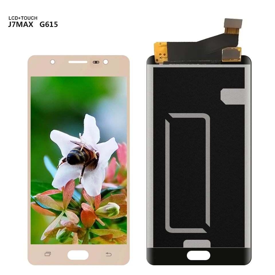 AMOLED Lcd For Samsung-Galaxy J7 max G615 LCD Display Screen Digitizer + Touch Panel Glass Sensor Assembly SM-G615 with Tools | Мобильные